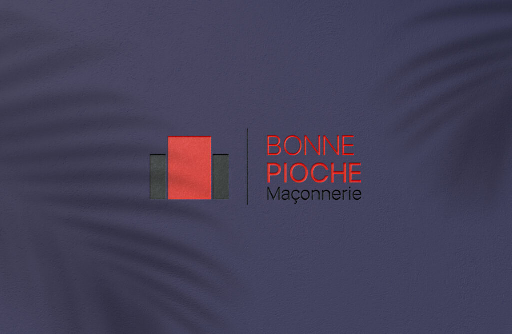 Logo pour Bonne Pioche, une maçonnerie basée près de Rennes