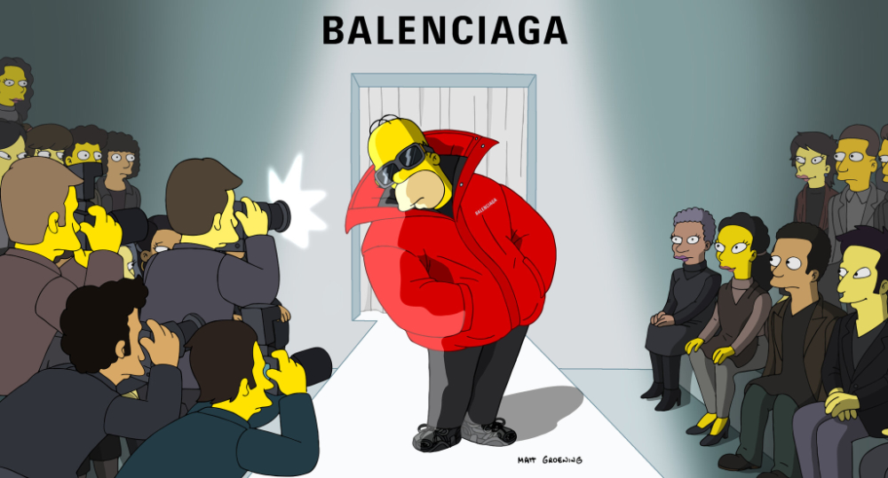 Campagnes marketing 2022 : Balenciaga et Les Simpson