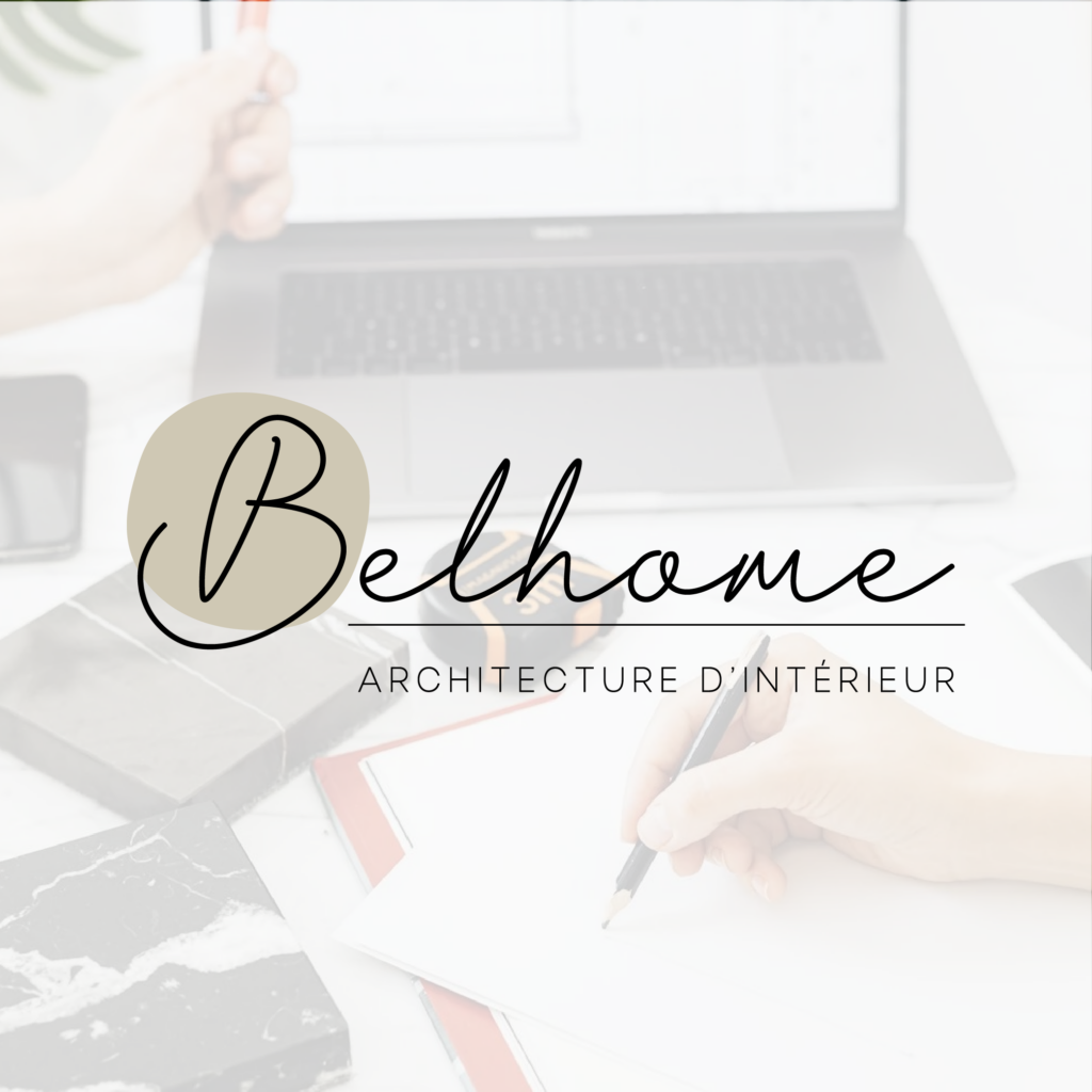 Belhome architecture d'intérieur - Identité visuelle