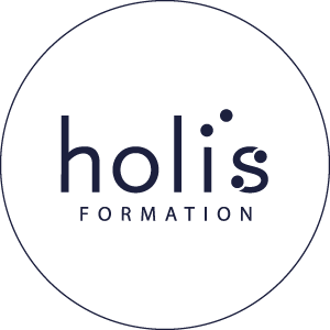 logo Holis Formation bleu