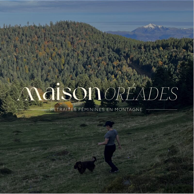 projet identité visuelle et site internet Maison Oréades